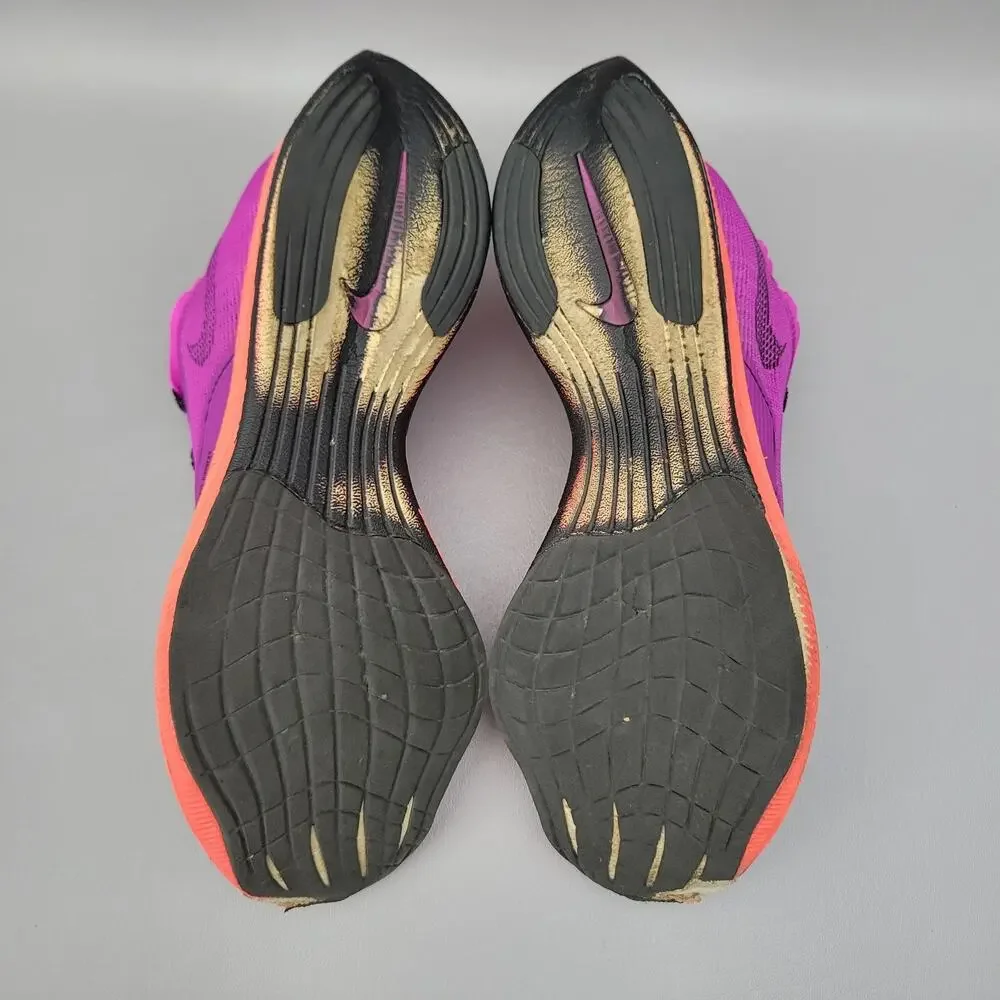 Nike ZoomX Vaporfly Next% 2 Shoes Womens 10.5 Purple Running Sneakers CU4123-501